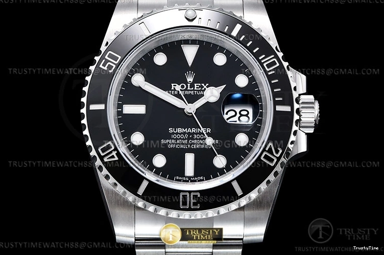 0824 ROLSUB0424A – Submariner 116610LN 904L SS SS Blk KING VS Affordable 1049
